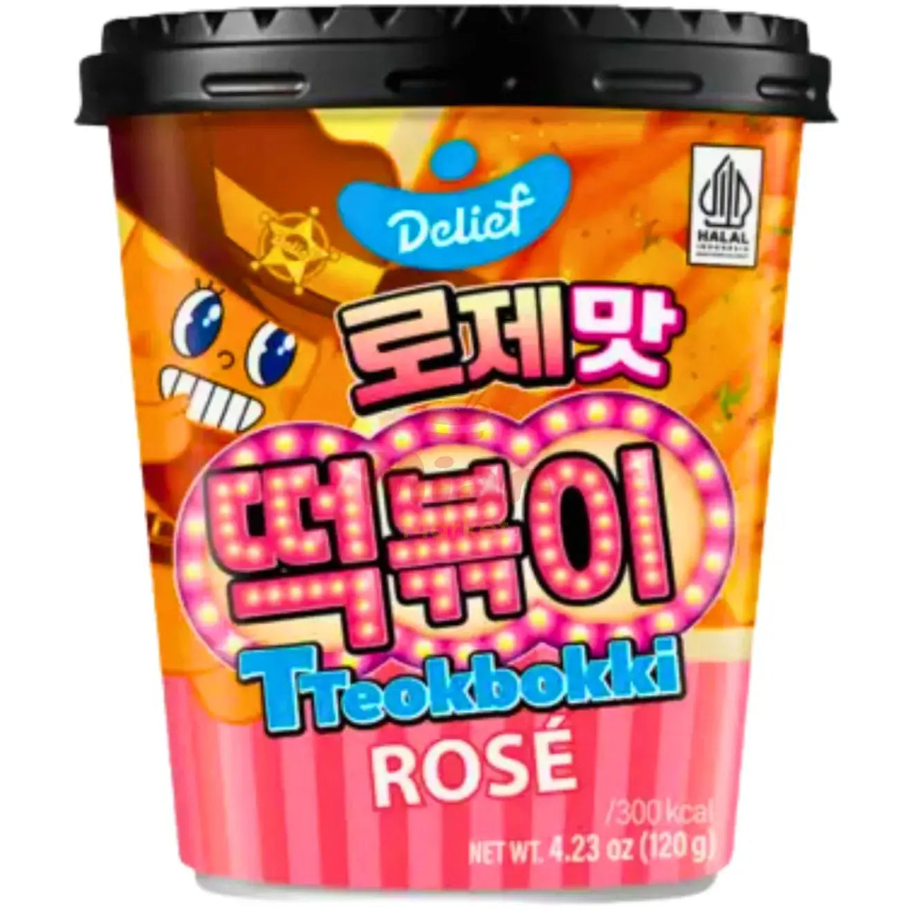 DELIEF Tteokbokki Rose Cup 120g Delief