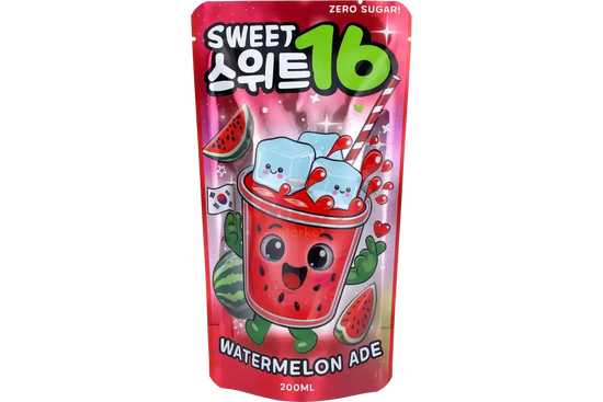 SWEET16 Watermelon Ade Zero Sugar 200ml