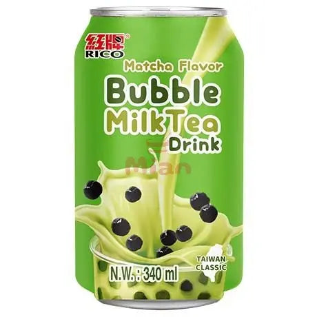 RICO Bubble Milk Tea-Getränk Matcha 350ml - Mian Market