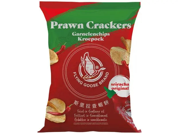 FLYING GOOSE Garnelenchips Sriracha Original 80g - Mian Market