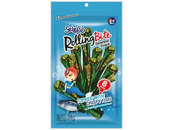 SELECO Snack Seetangrolle Fisch 24g