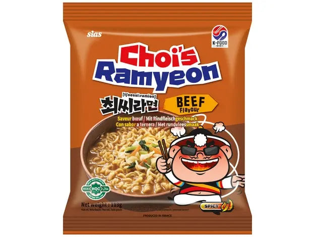 CHOIS Instantnudeln Ramyeon Beef Flavour 113g - Mian Market