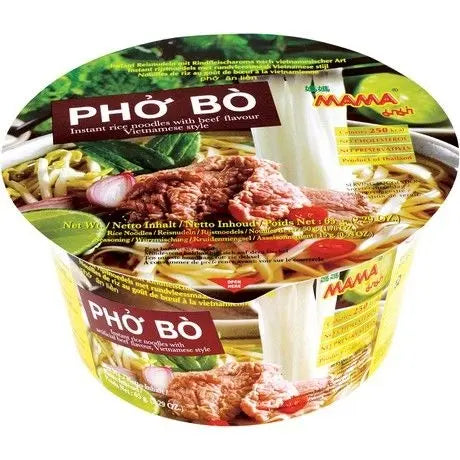 MAMA Instantreisnudeln Pho Bo Schüssel 65g - Mian Market