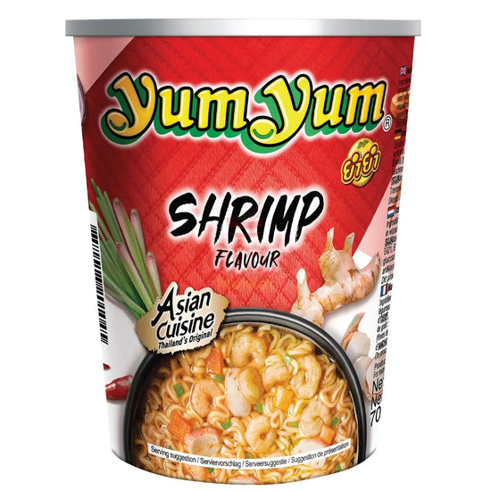 YUM YUM Instantnudeln Shrimp Flavour Cup 70g
