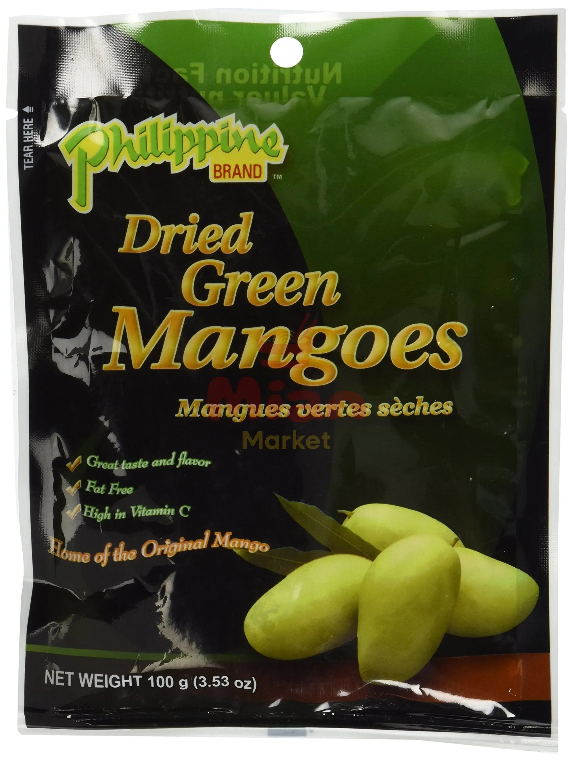 PHILIPPINE BRAND Dried Green Mango 100g Philippine Brand