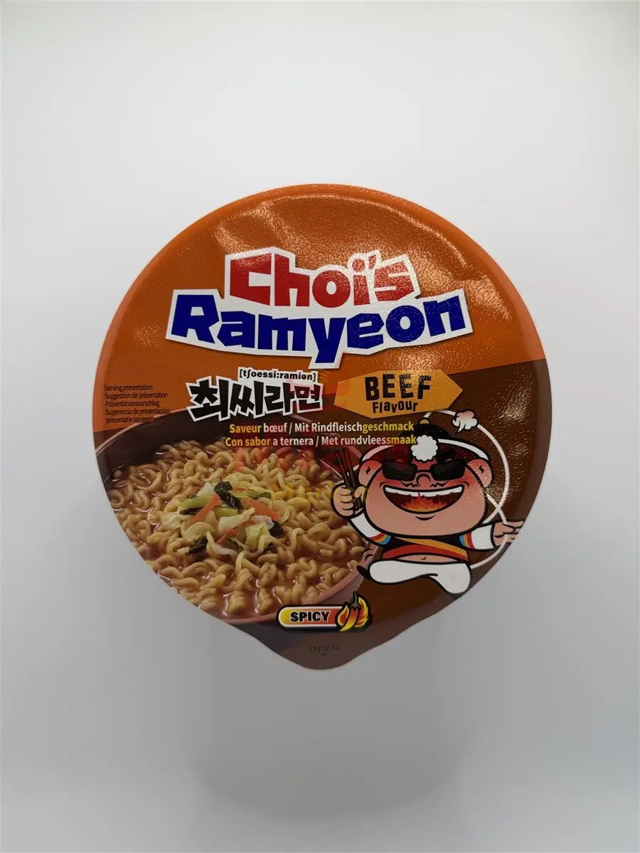 CHOIS Instantnudeln Ramyeon Beef Flavour Bowl 107g