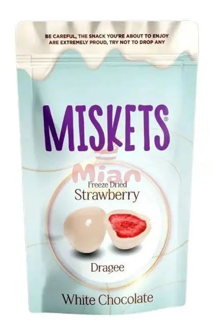 MISKETS Strawberry White Chocolate 80g