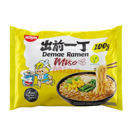 NISSIN Instantnudeln Demae Ramen Miso 100g