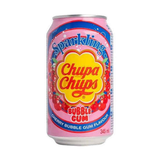 CHUPA CHUPS Sparkling Cherry Bubble Gum 345ml