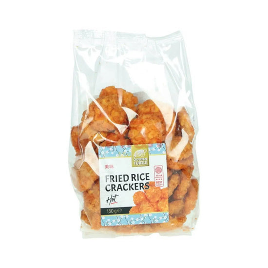 GOLDEN TURTLE Frittierte Reiscracker Hot 150g