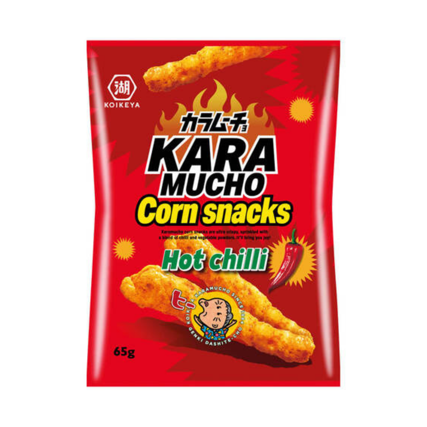 KOIKEYA Karamucho Mais-Chips Scharf 65g