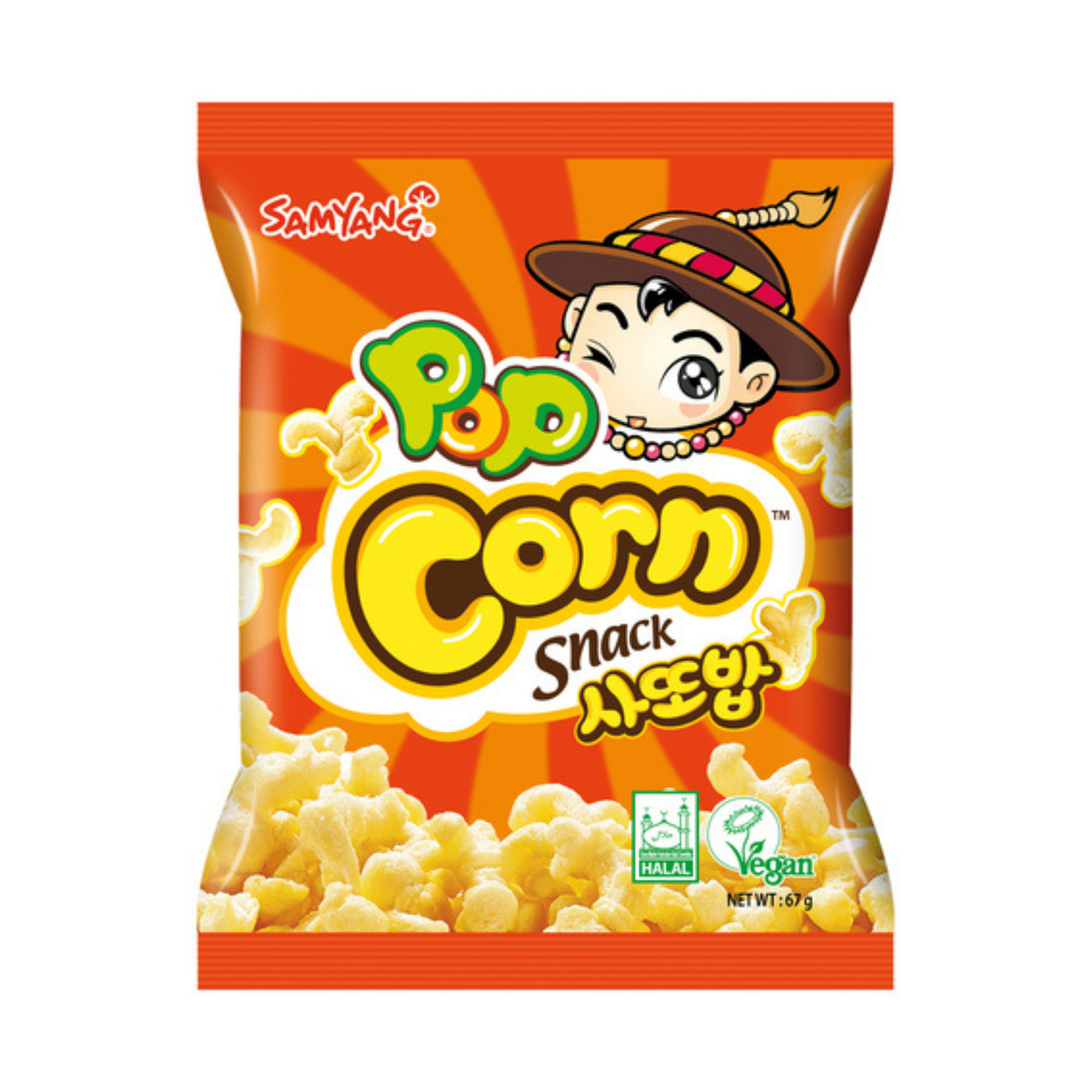 SAMYANG Maissnacks Pop Corn 67g