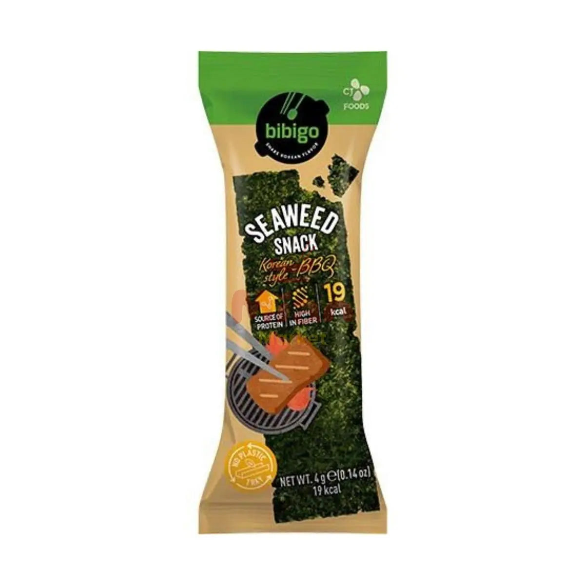 BIBIGO Seetang-Snack BBQ 4g