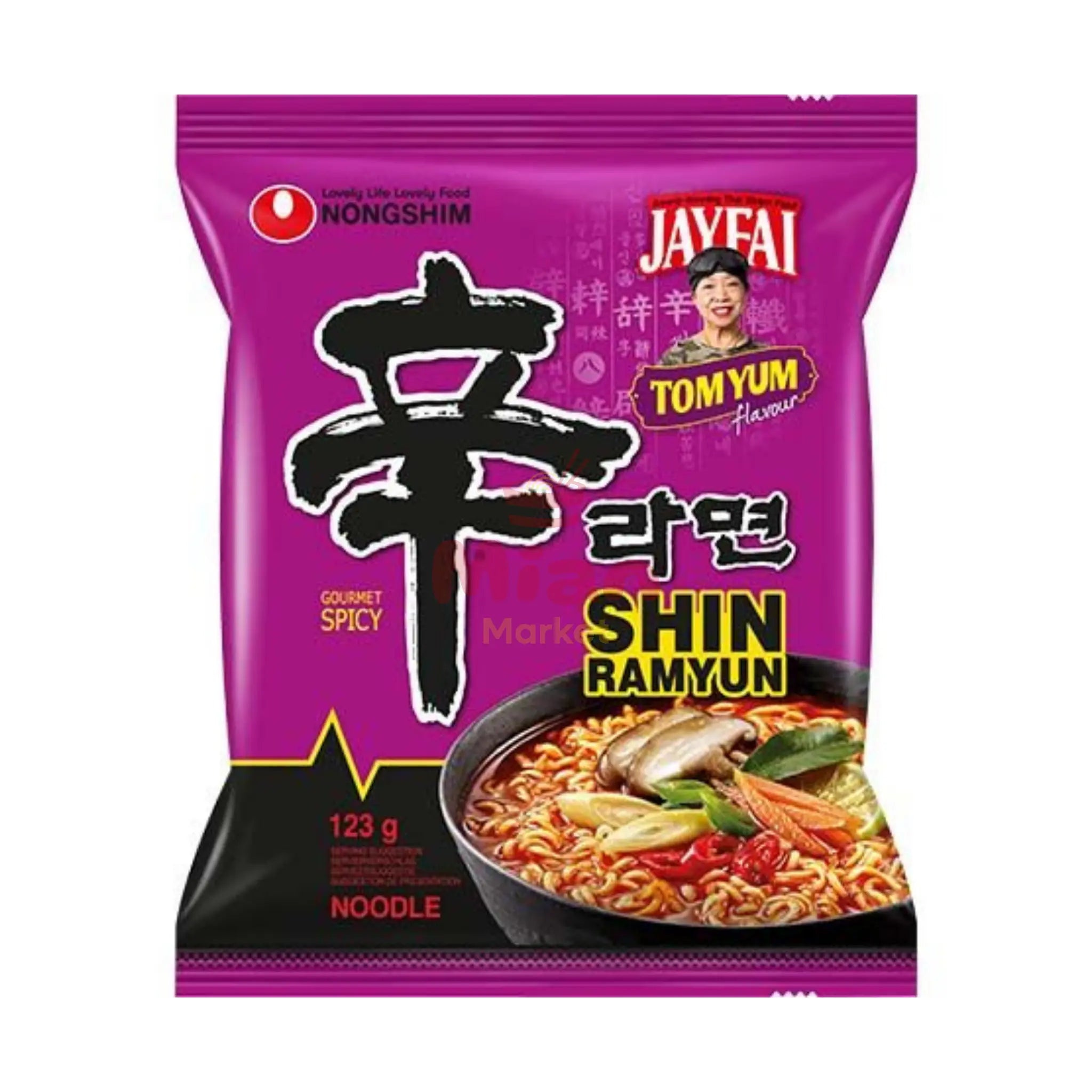 NONGSHIM Instantnudeln Shin Ramyun Tom Yum 123g - Mian Market