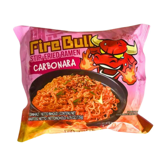 FIREBULL Instantnudeln Wok Rindfleisch Carbonara 137g