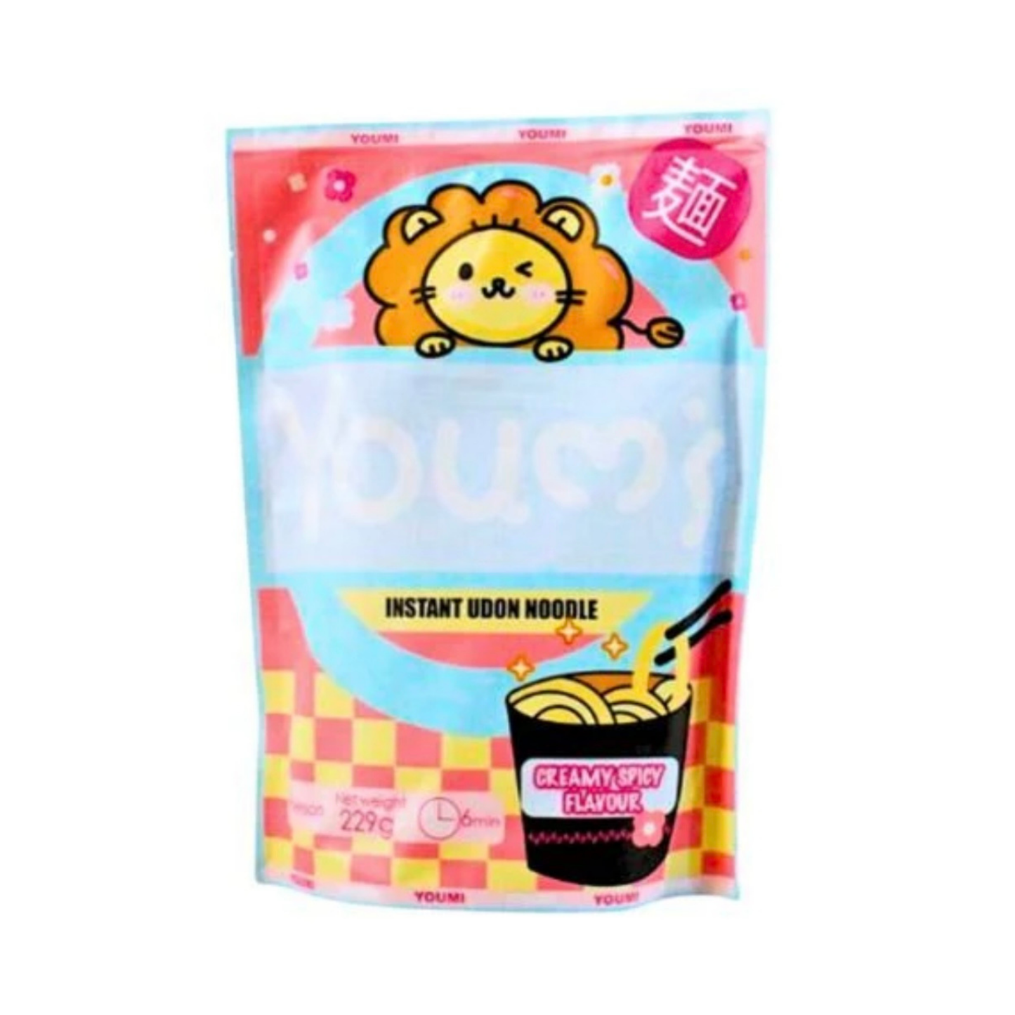 YOUMI Instant Udon Süß & Scharfe Carbonara 229g