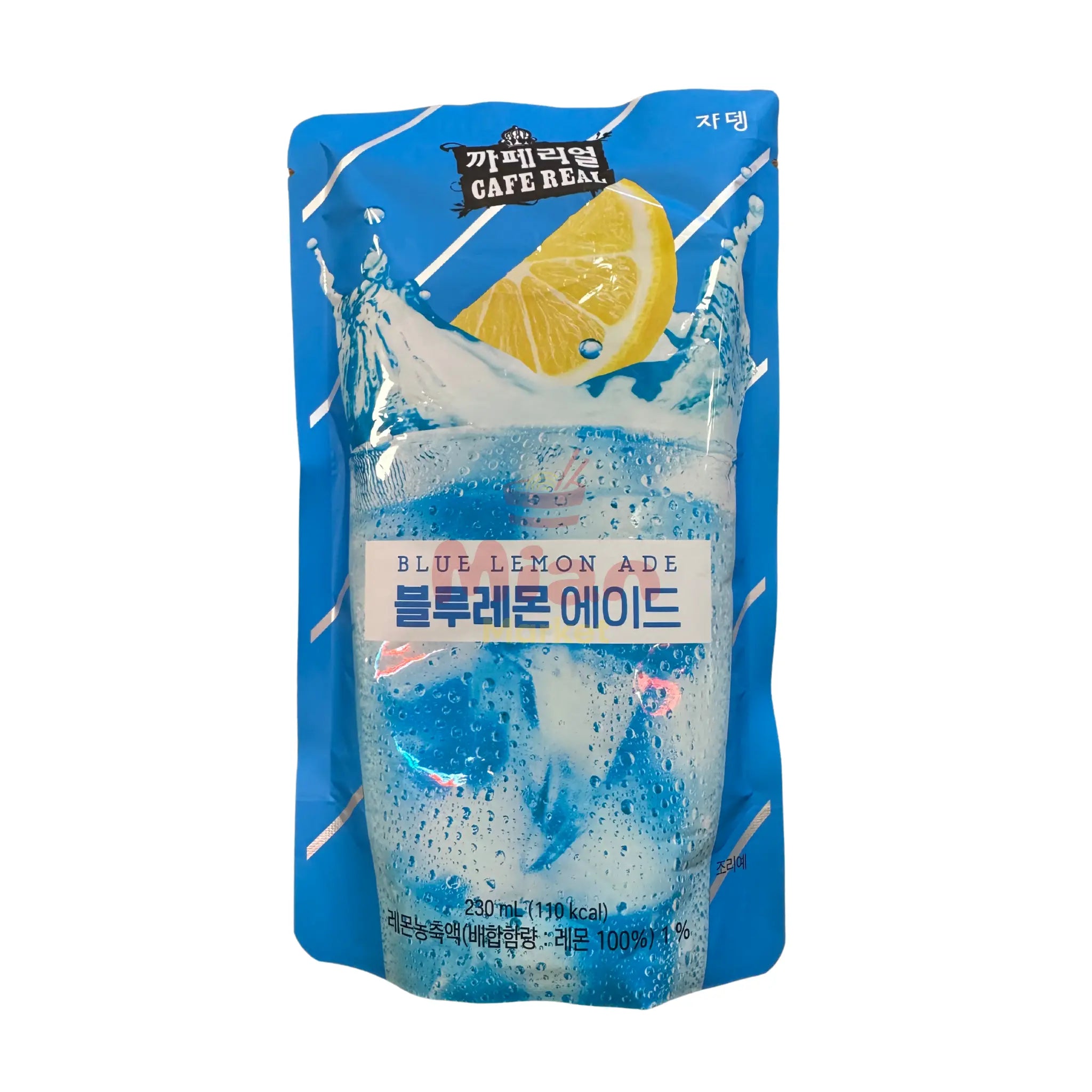 CAFE REAL Blue Lemon Ade 230ml - Mian Market