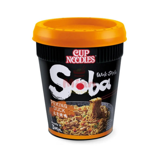 NISSIN Instant Soba Noodles Peking Duck Cup 87g