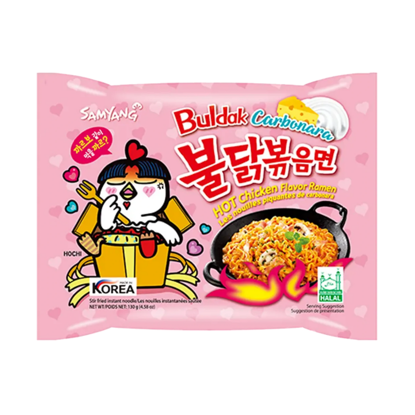 SAMYANG Buldak Carbonara Hot Chicken Flavor Ramen 130g