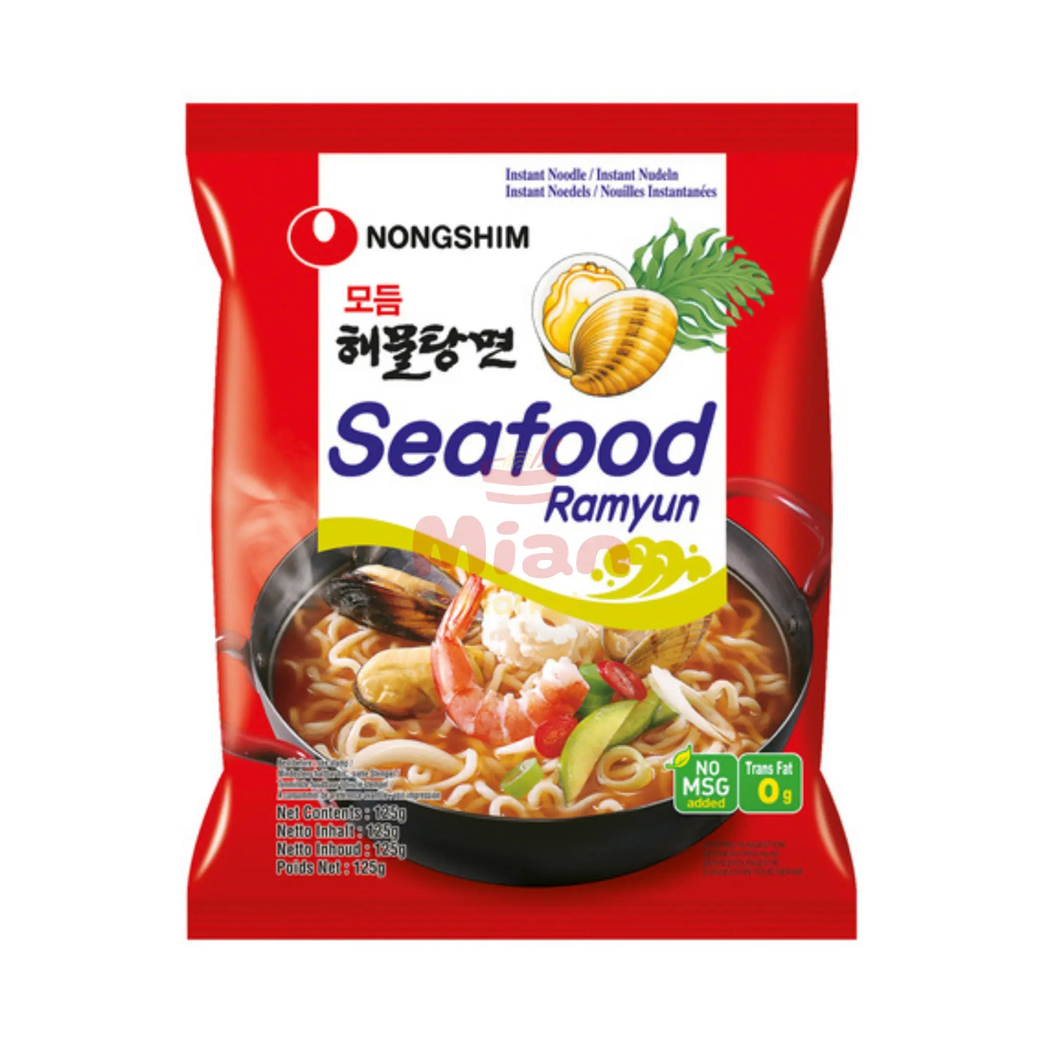 NONGSHIM Instantnudeln Meeresfrüchte Ramyun 125g - Mian Market