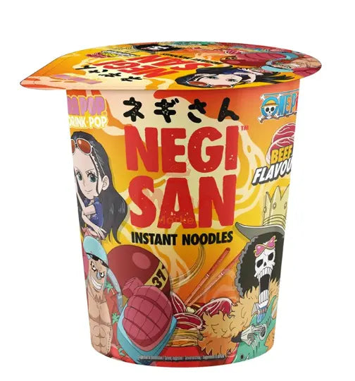 NEGISAN Instantnudeln Spicy Beef Flavour One Piece Cup 65g - Mian Market