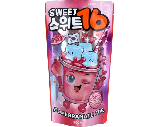 SWEET16 Pomegranate Ade Zero Sugar 200ml