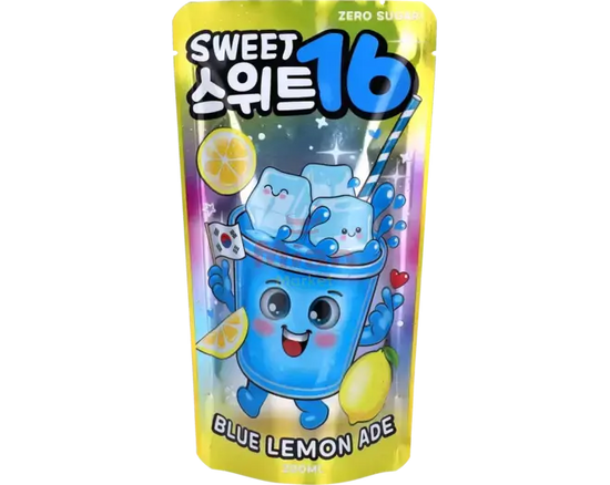 SWEET16 Blue Lemon Ade Zero Sugar 200ml
