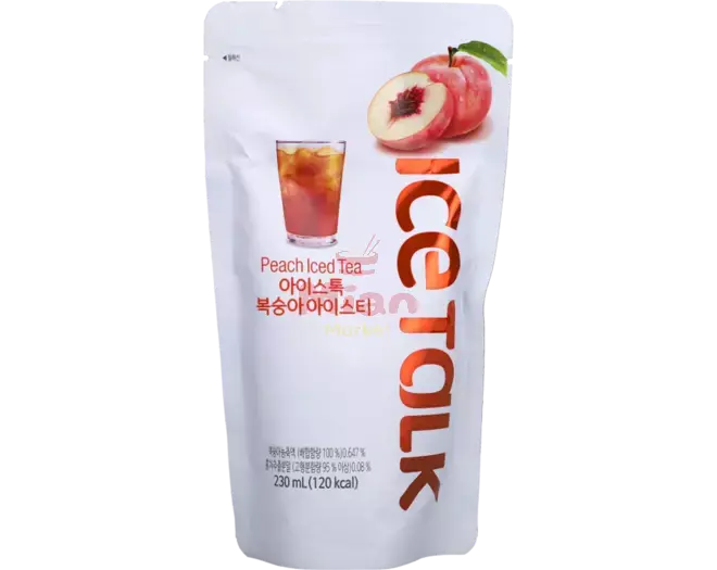 ICE TALK Peach Iced Tea 230ml - Mian Market