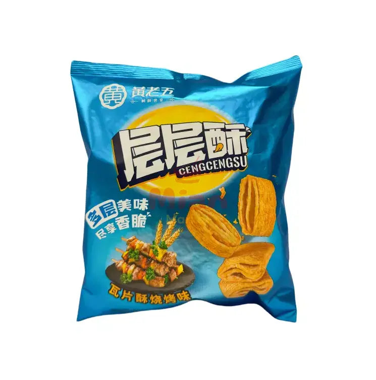 HUANGLAOWU Wheat Crust BBQ Flavor 60g Huang Laowu
