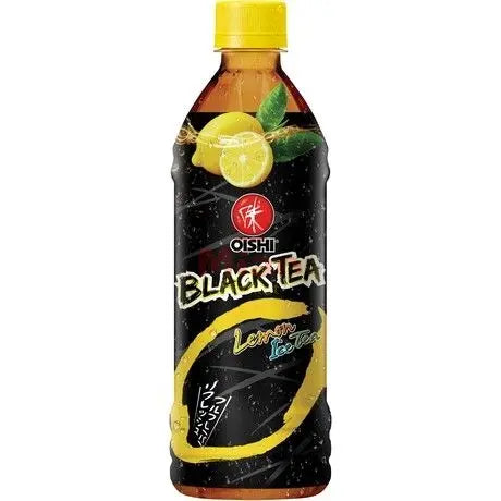 OISHI Schwarzer Eistee Getränk Zitrone 500ml - Mian Market