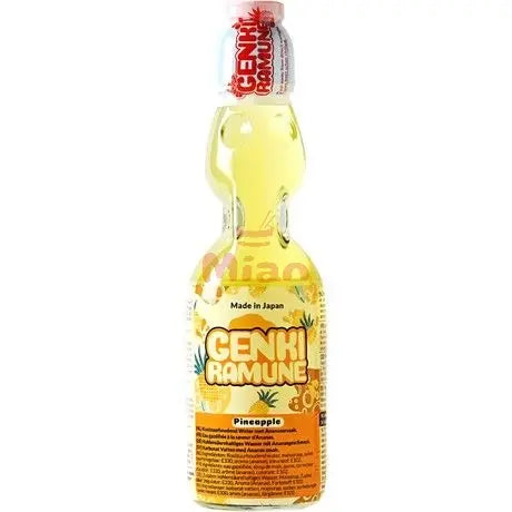 GENKI RAMUNE Soda Getränk Ananas 200ml