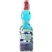 GENKI RAMUNE Soda Getränk Blaubeere 200ml - Mian Market