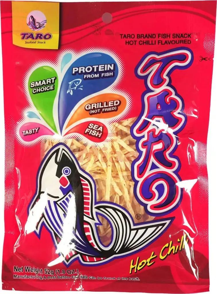 TARO Hot Chili Fischsnack 52g Mian Market