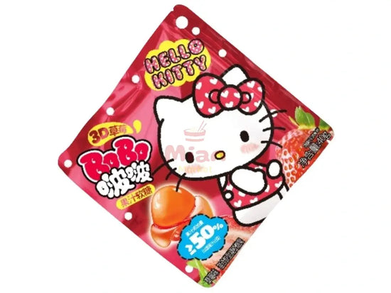 QI Hello Kitty Strawberry 3D Gummy 40g