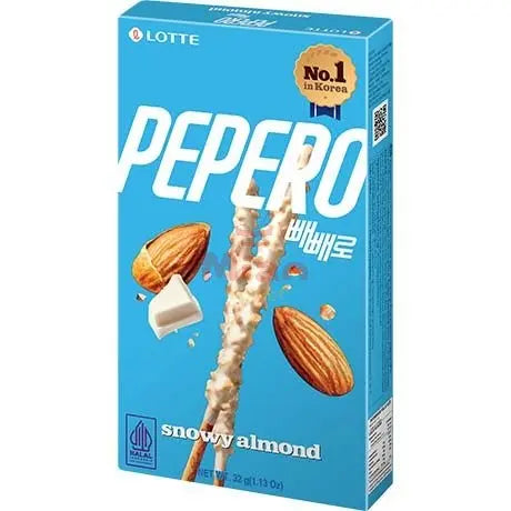 LOTTE Pepero Crunchy Snow Almond 32g