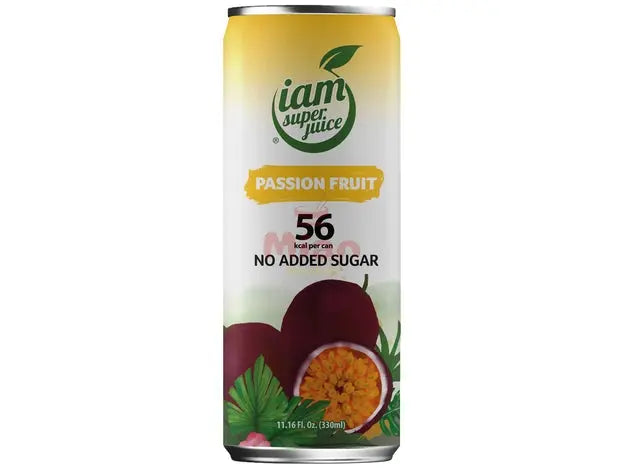 IAM SUPER JUICE Passion Fruit 330ml - Mian Market