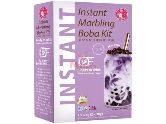 O'S BUBBLE Instant Boba Kit Taro 240g