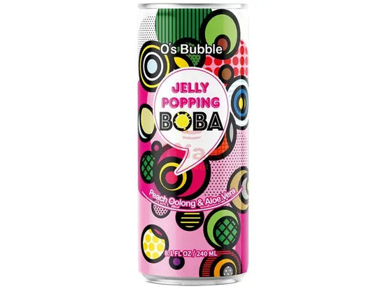 O'S BUBBLE Boba Pfirsich 240ml