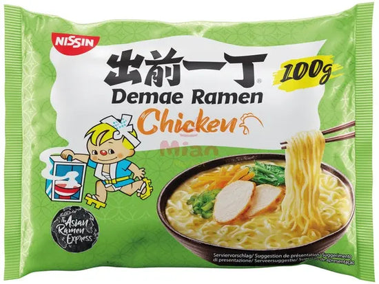 NISSIN Instantnudeln Demae Ramen Chicken 100g