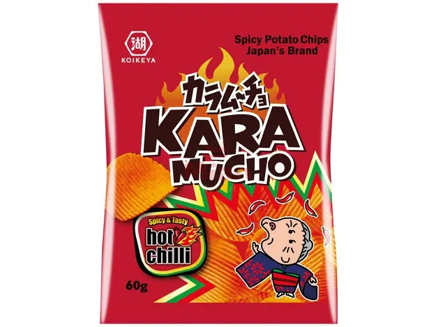 KOIKEYA Karamucho Hot Chili Chips 60g - Mian Market