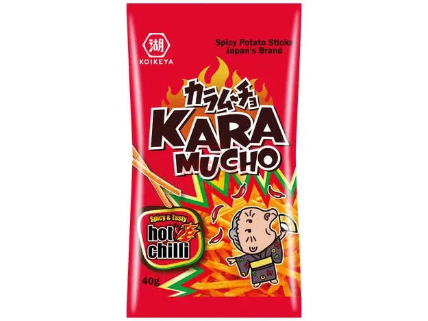 KOIKEYA Karamucho Hot Chili Potato Sticks 40g - Mian Market