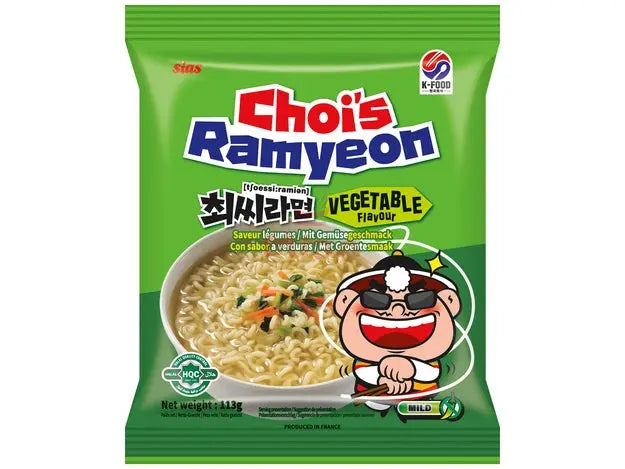 CHOIS Instantnudeln Ramyeon Vegetable Flavour 113g - Mian Market