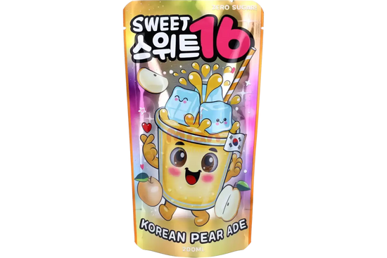 SWEET16 Korean Pear Ade Zero Sugar 200ml