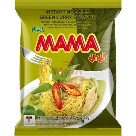 MAMA Instantnudeln Green Curry 55g