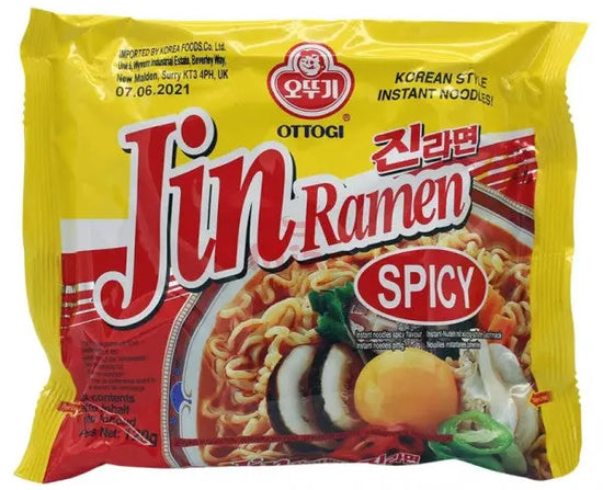 OTTOGI Instantnudeln Jin Ramen Spicy 120g