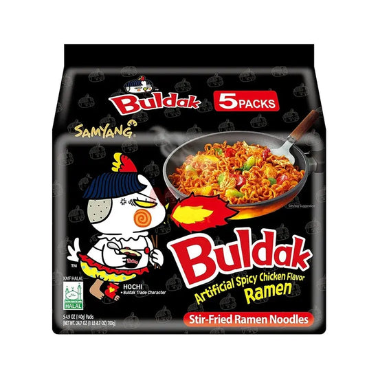SAMYANG Instantnudeln Buldak Hot Chicken 5er Pack 5x140g