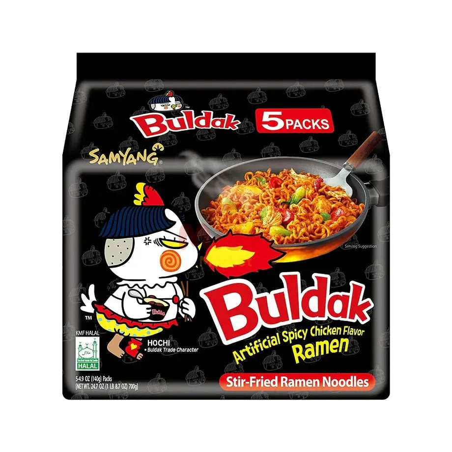 SAMYANG Instantnudeln Buldak Hot Chicken 5er Pack 5x140g - Mian Market