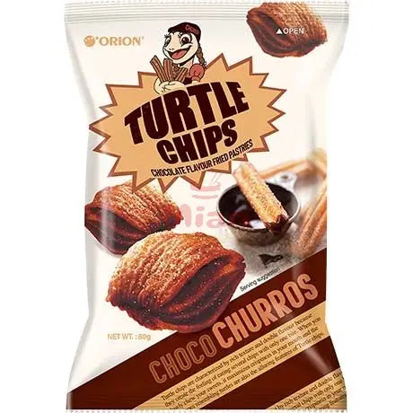 ORION Turtle Chips Choco Churros 80g - Mian Market