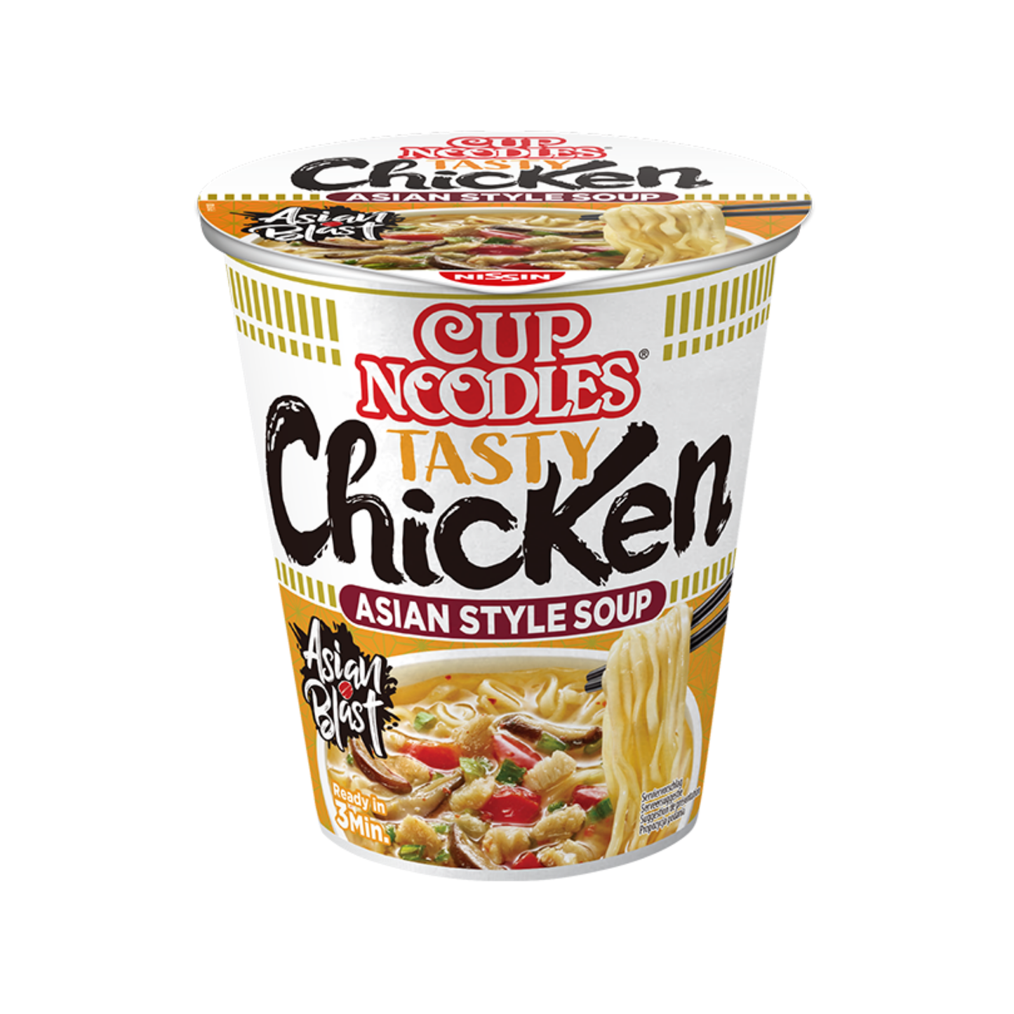 Nissin Cup Noodle Tasty Chicken 63g