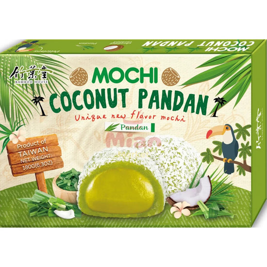 BAMBOO HOUSE Mochi Kokos Pandan 180g